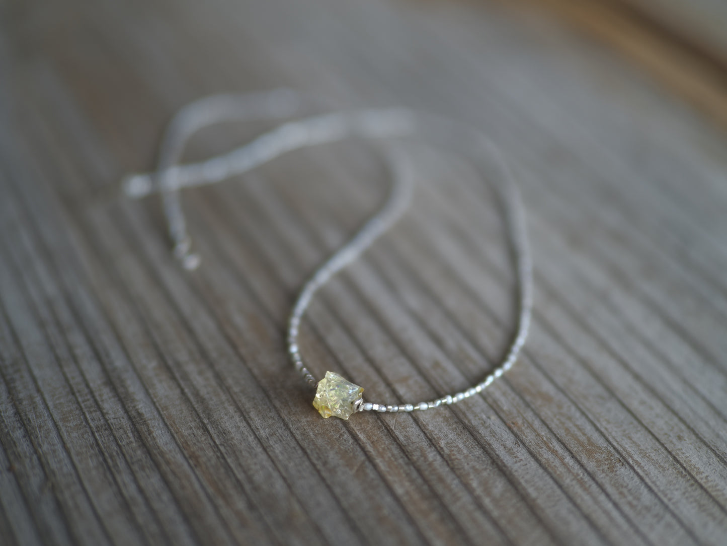 -rough Opal- pearl & silver