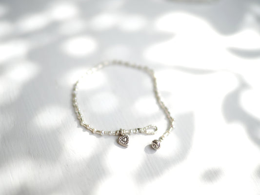 -Pearl・Silver- bracelet