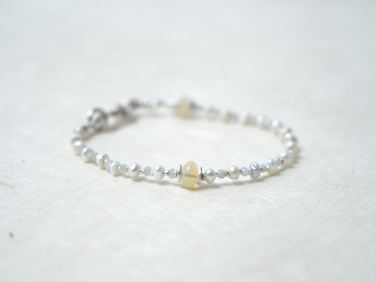 -Opal- 'pearl・Jade・silver'