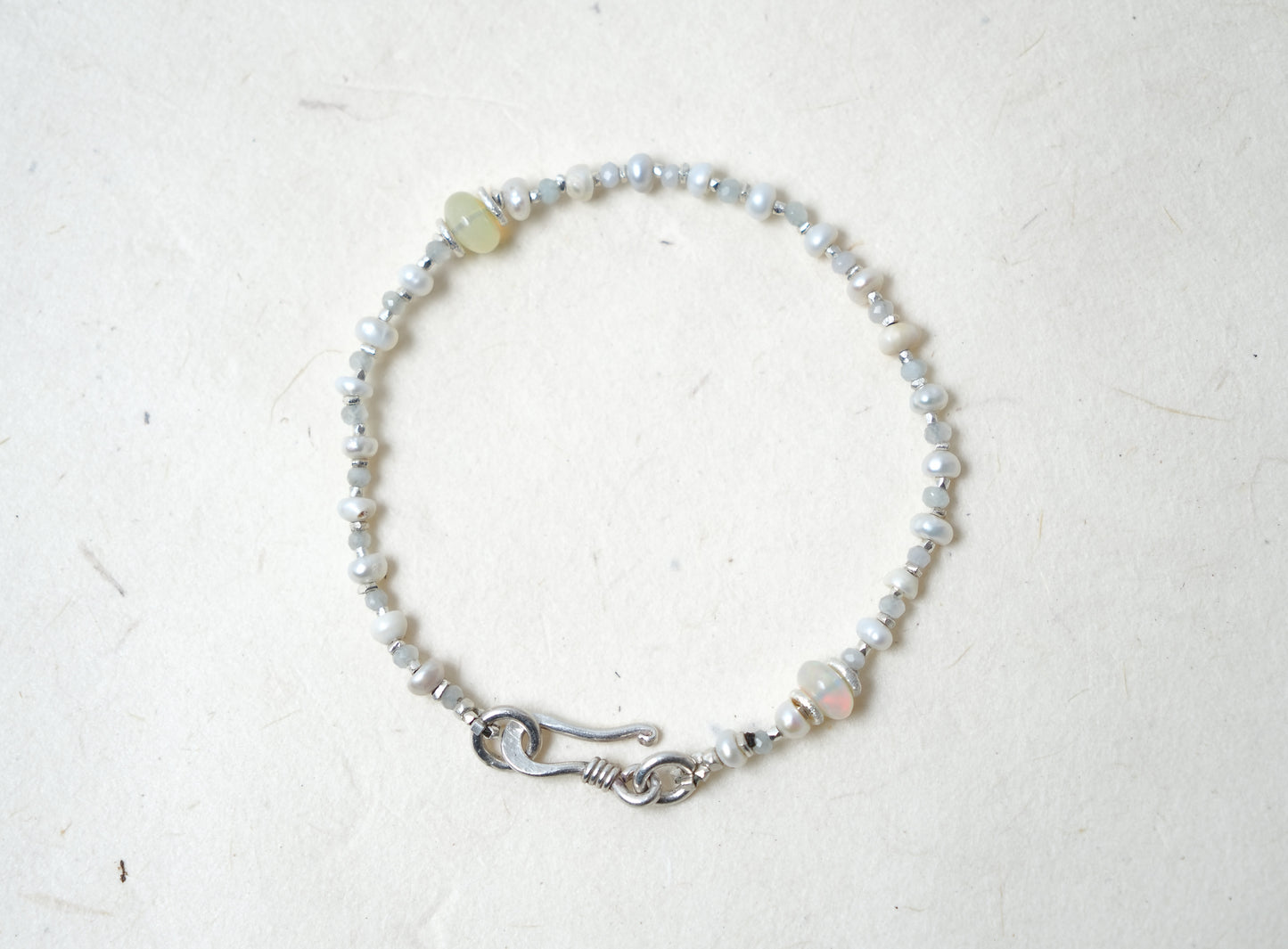 -Opal- 'pearl・Jade・silver'