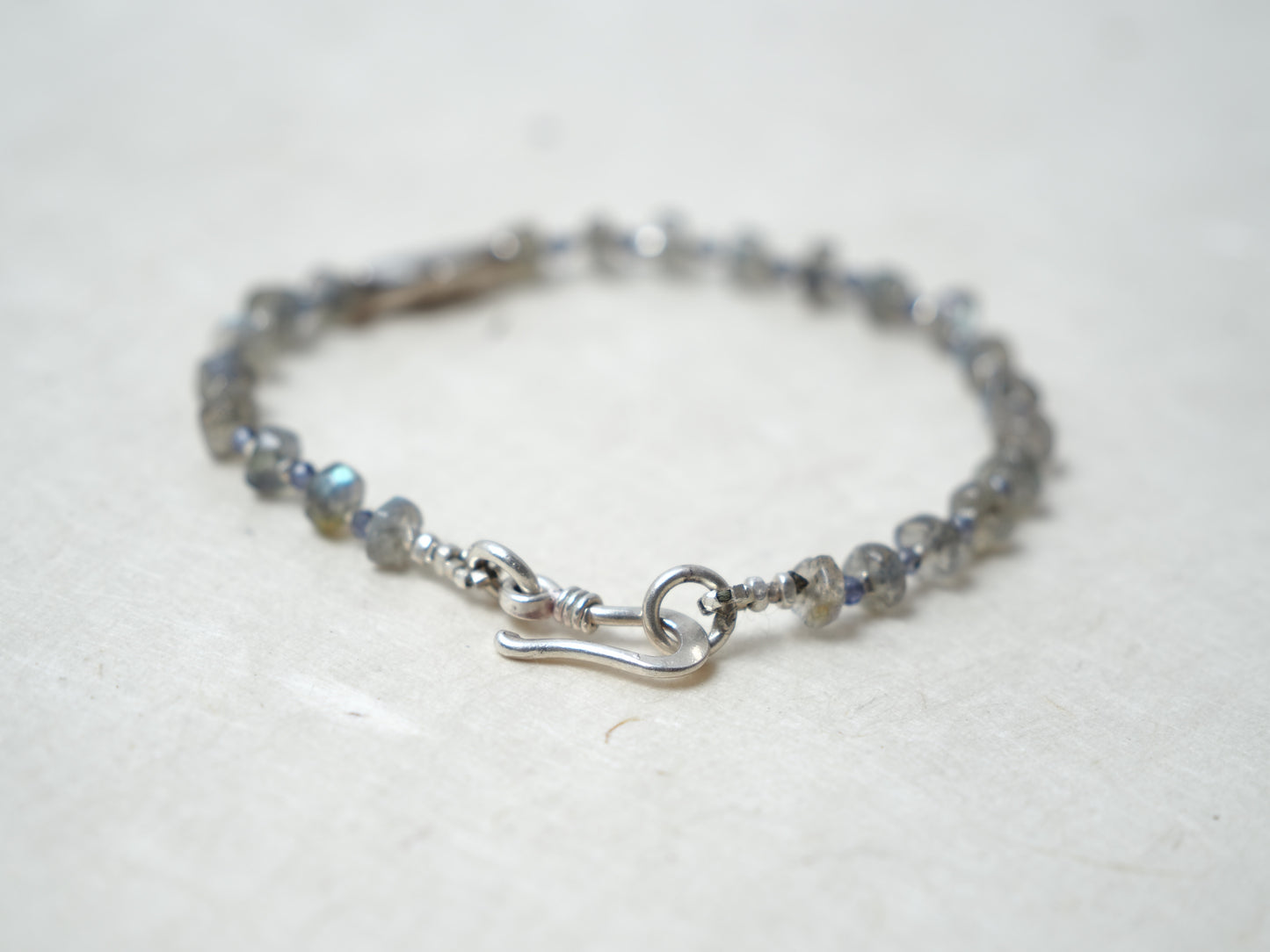 -India silver- "labradorite・iolite・silver"