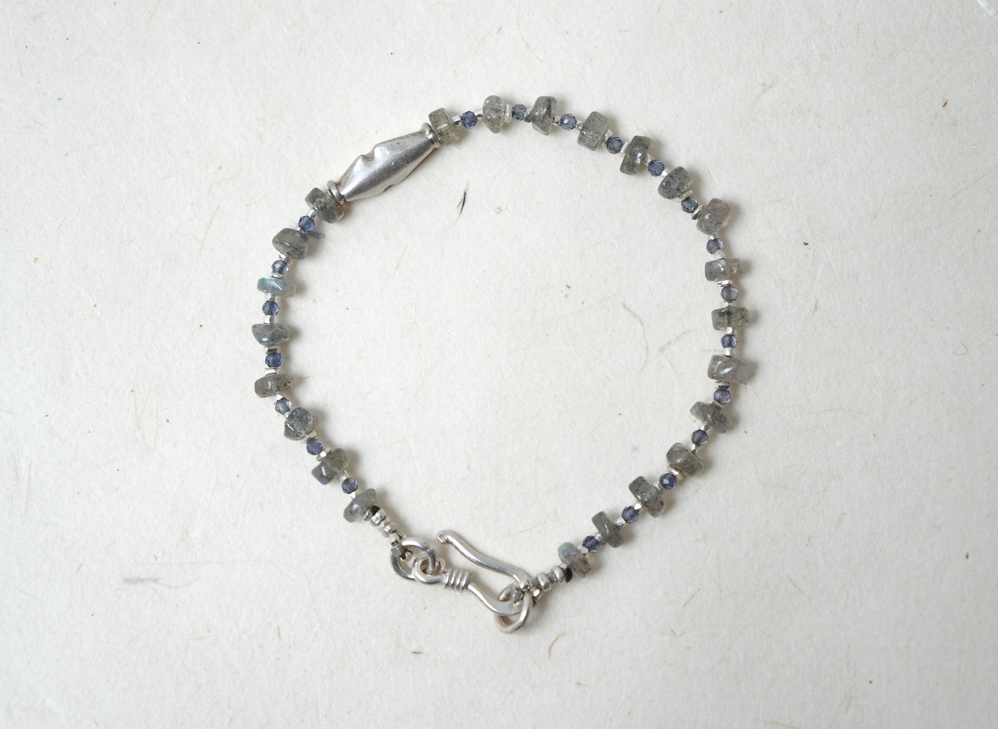 -India silver- "labradorite・iolite・silver"