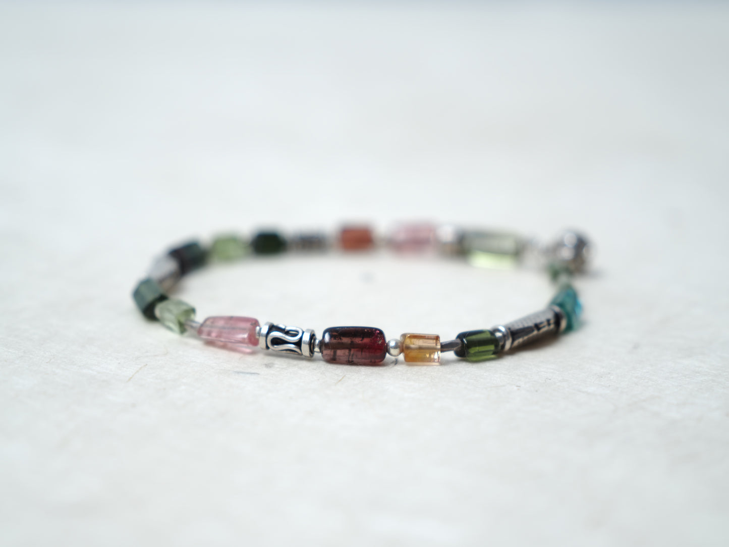 <Durga> Tourmaline & silver