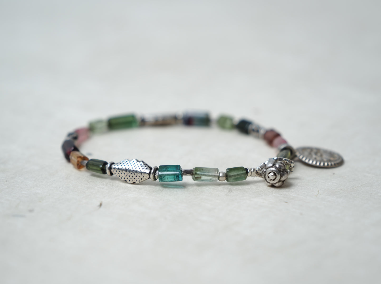 <Durga> Tourmaline & silver