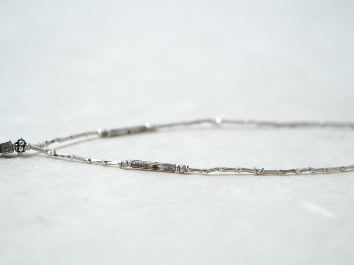 -Tourmaline- silver 'Y-line'