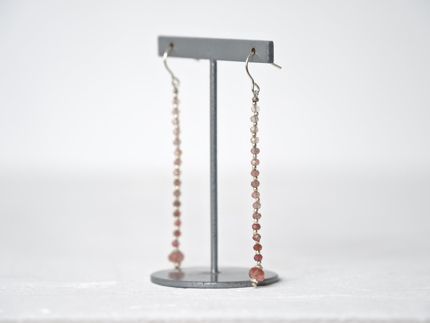 -Andesine & silver- hooks