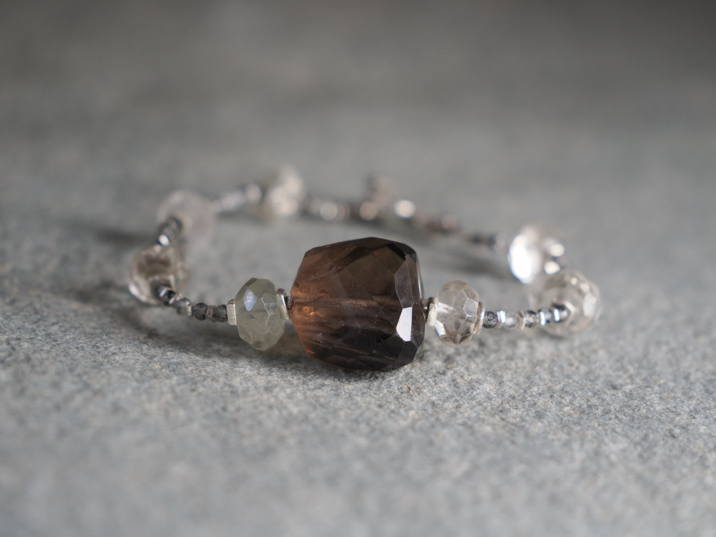 -Multi_color quartz- tourmaline quartz・silver