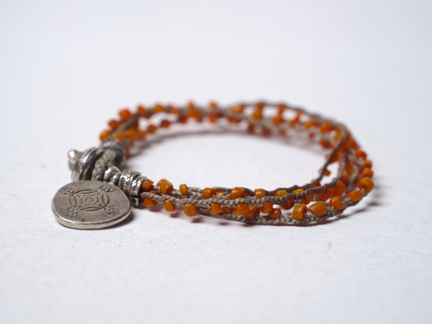 -Bonda beads- '4line' braid