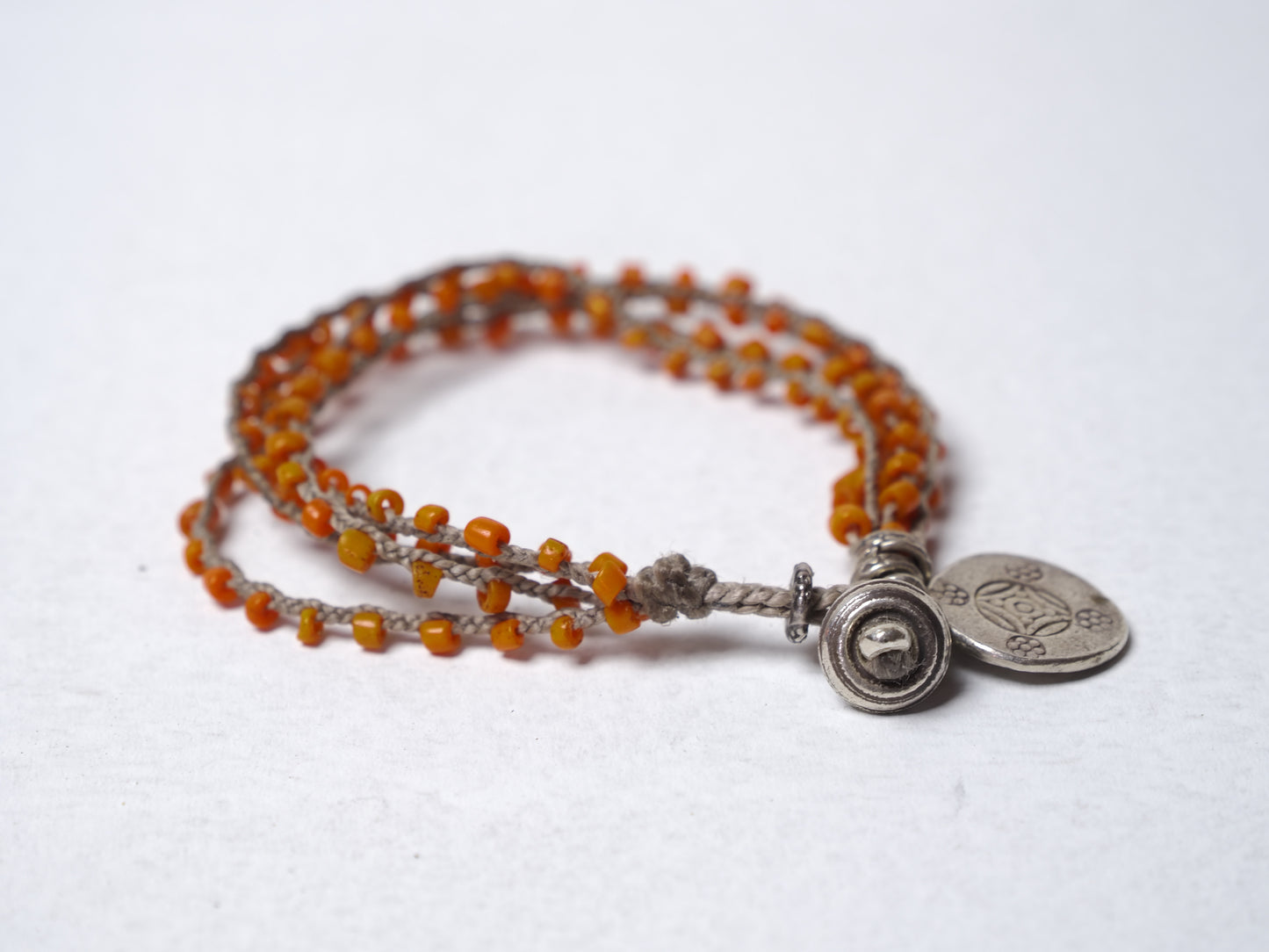 -Bonda beads- '4line' braid