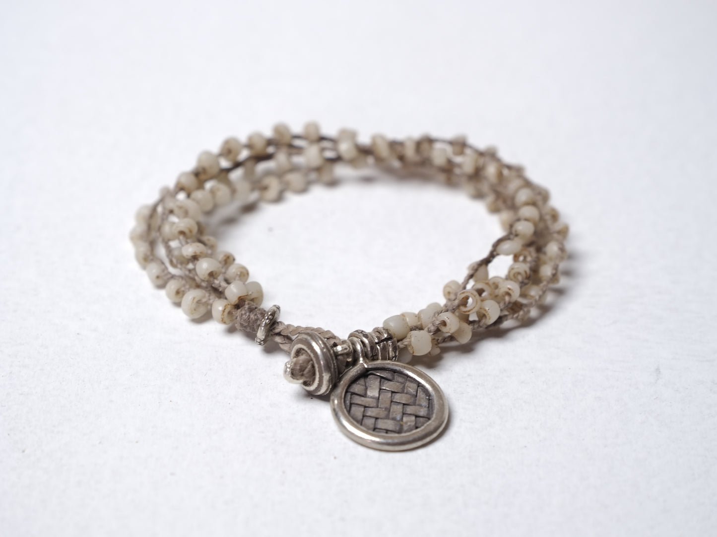 -Bonda beads- '4line' braid