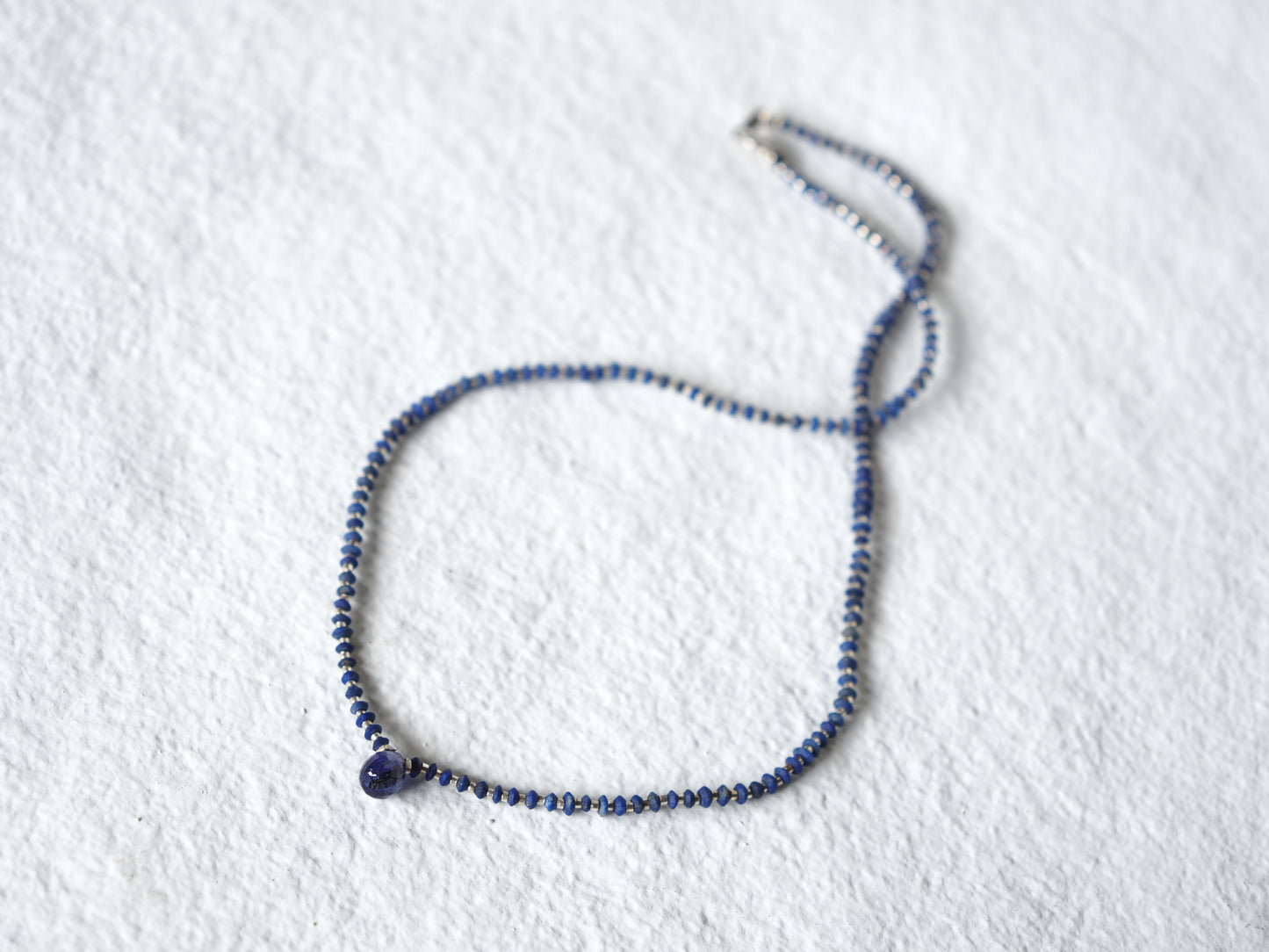 -Tanzanite- 'lapis lazuli・silver'