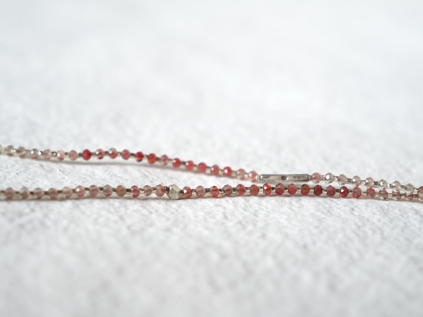 'andesine・silver' choker