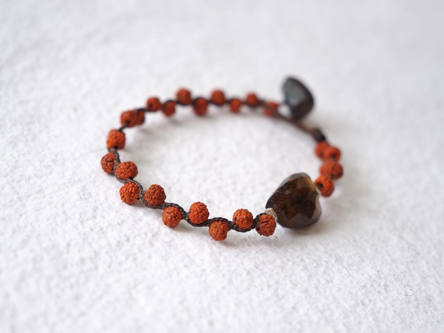 -Tourmaline・rudrakusha- braid