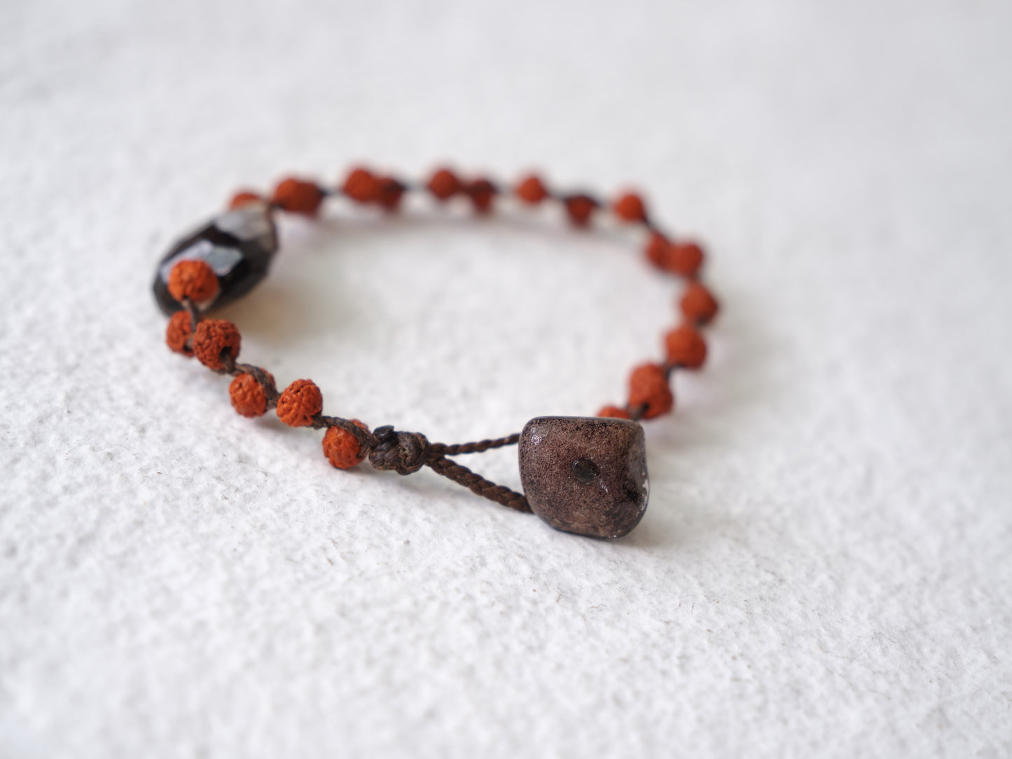 -Tourmaline・rudrakusha- braid