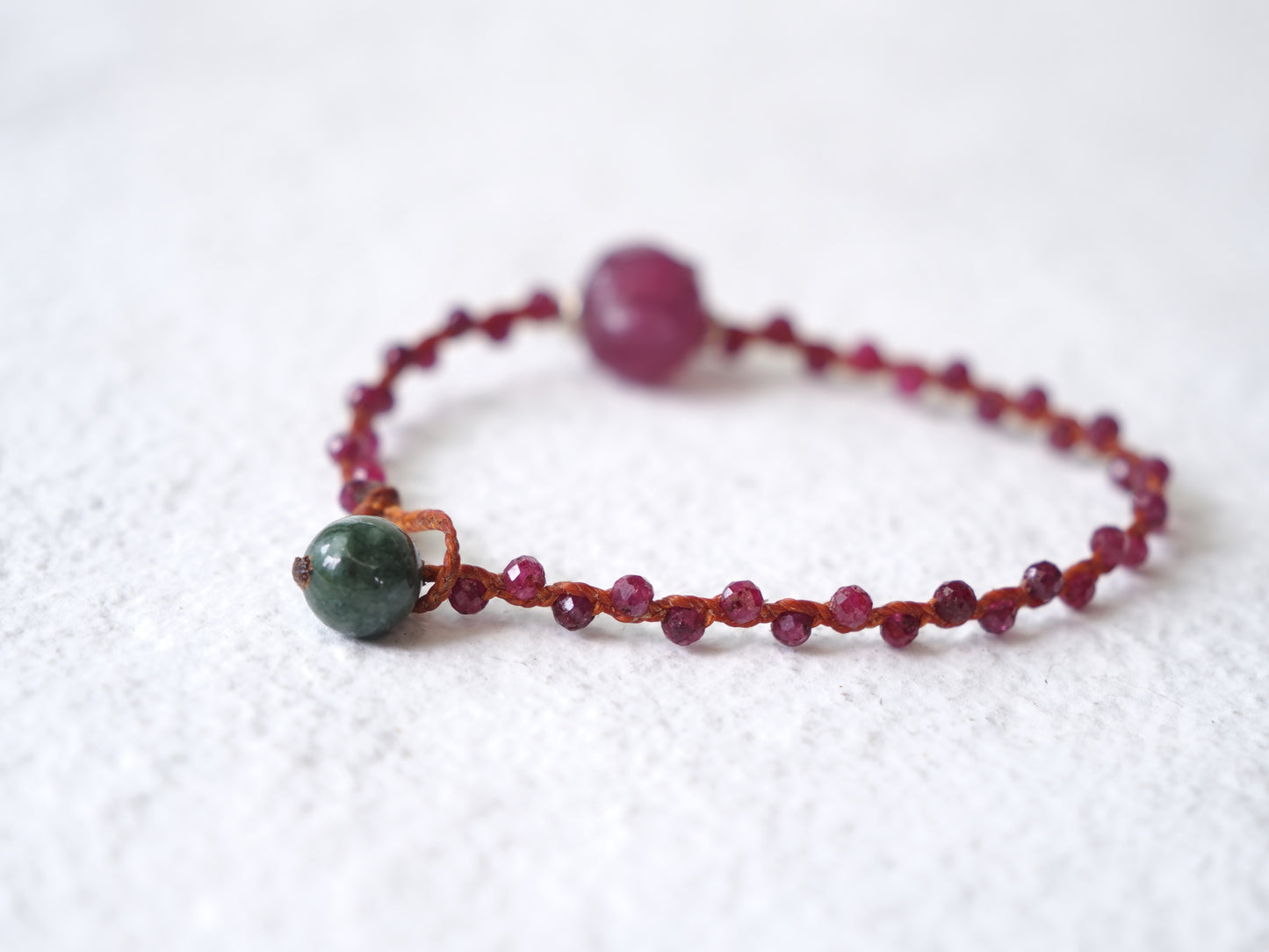 -rough ruby- braid