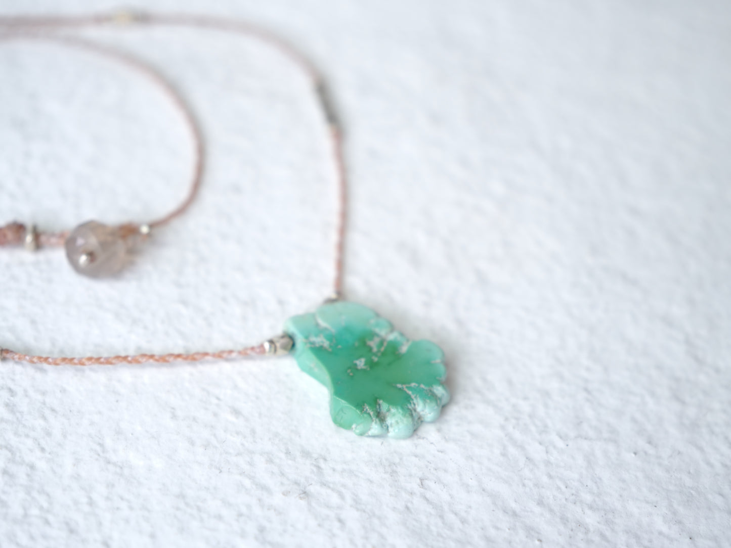 -Turquoise- code pendant