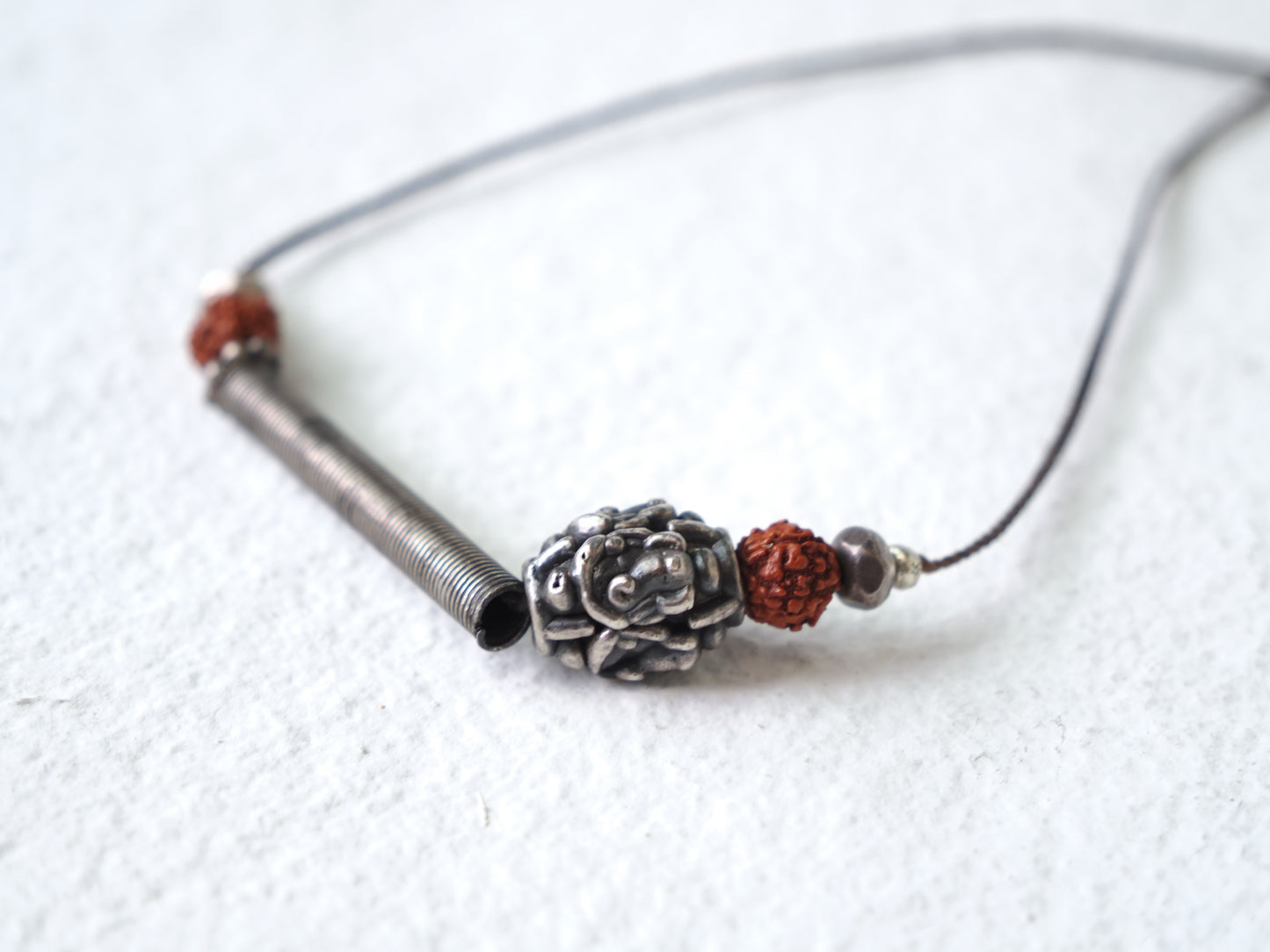 -"Ganesha" India old silver- code