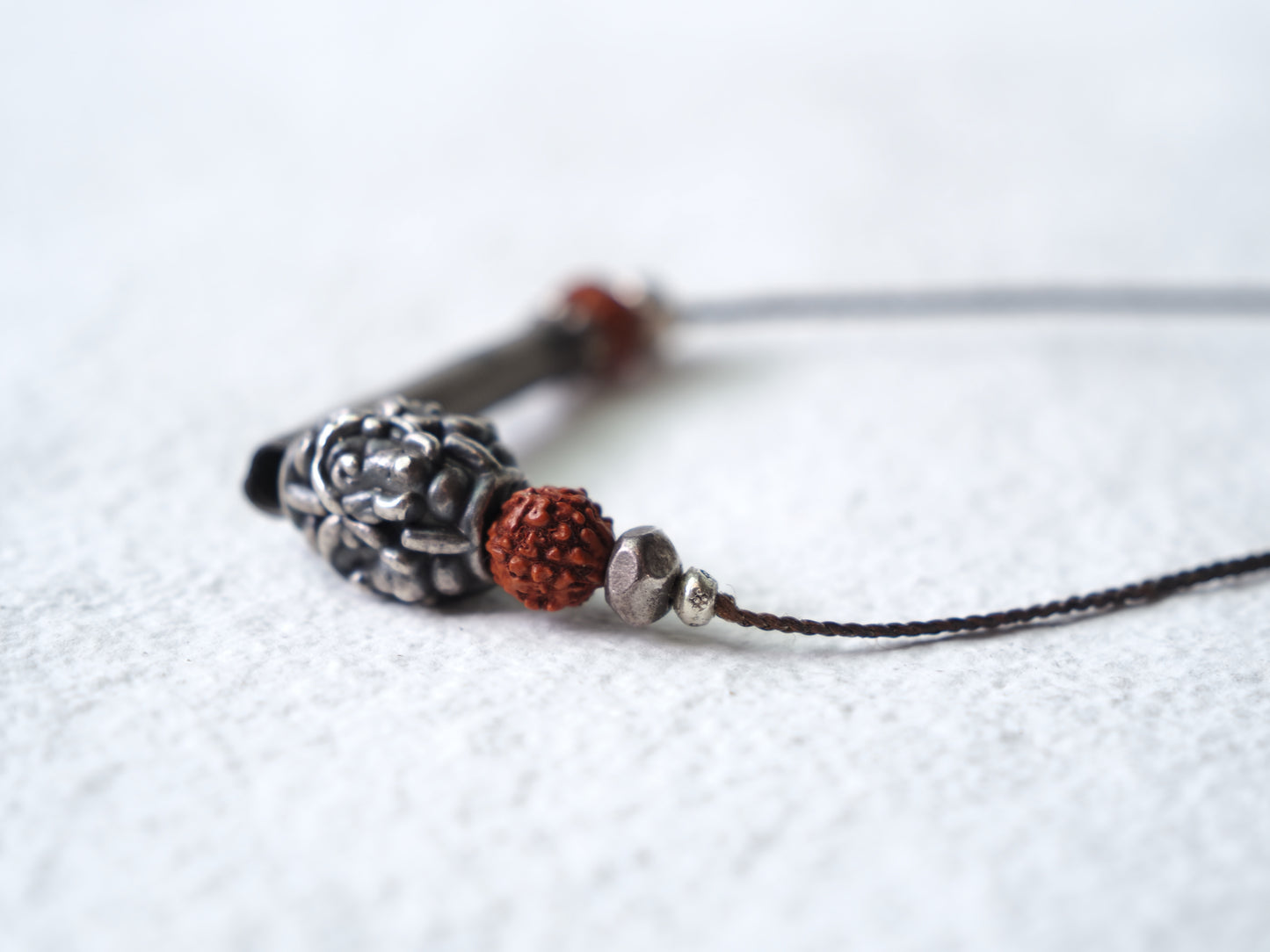 -"Ganesha" India old silver- code