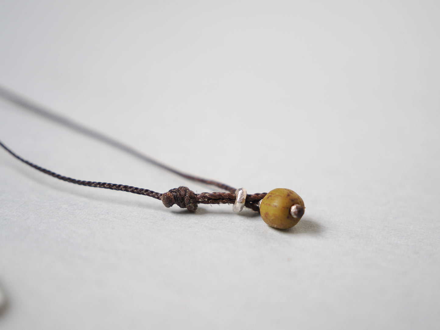 -Pyu old bead- code necklace