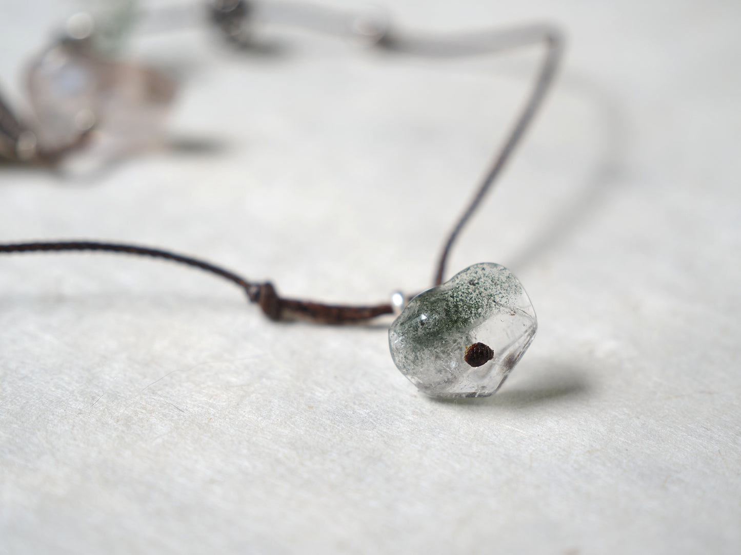 -Moss quartz・Karensilver- code