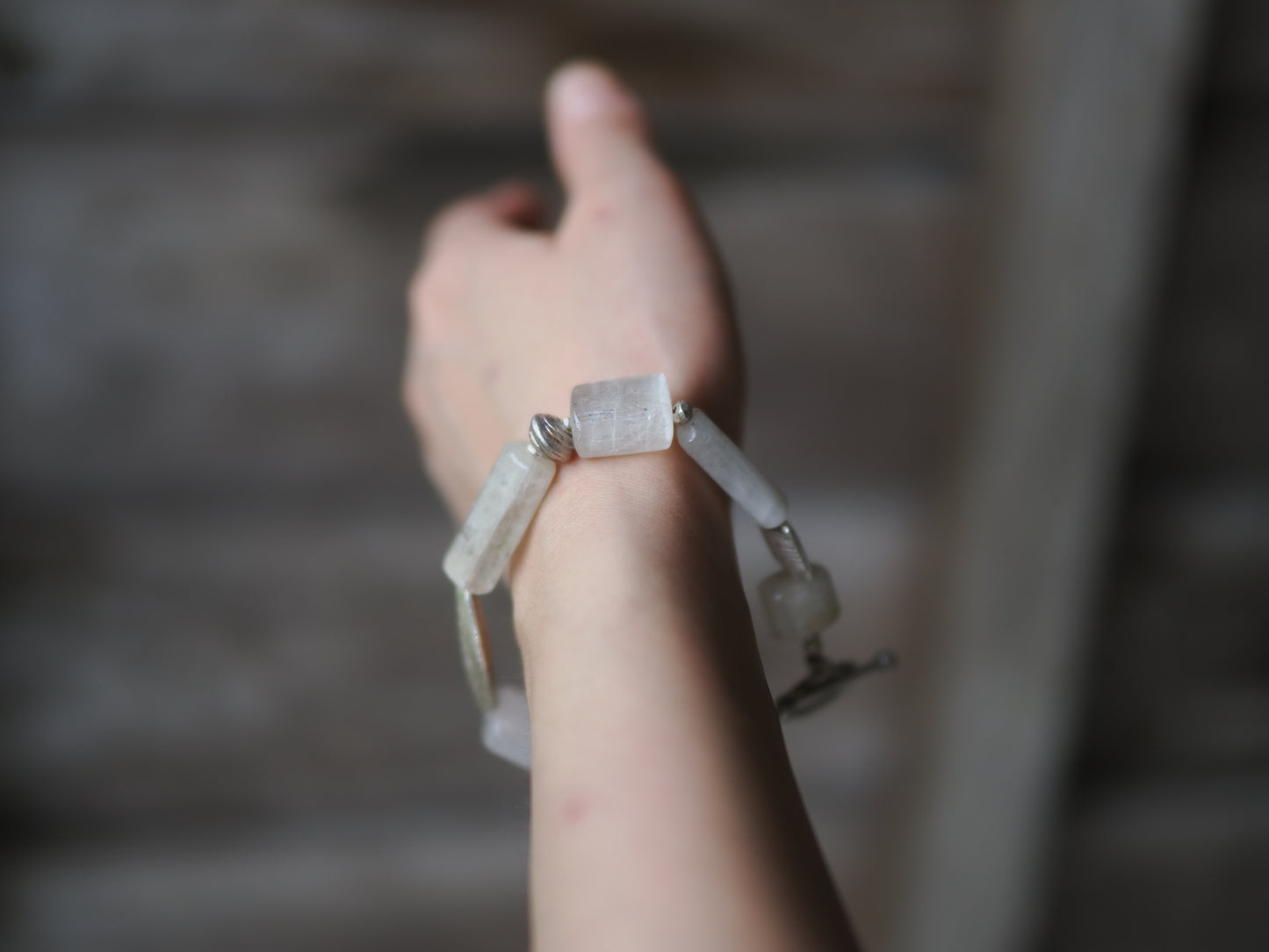-Kunzite・Karensilver- bracelet