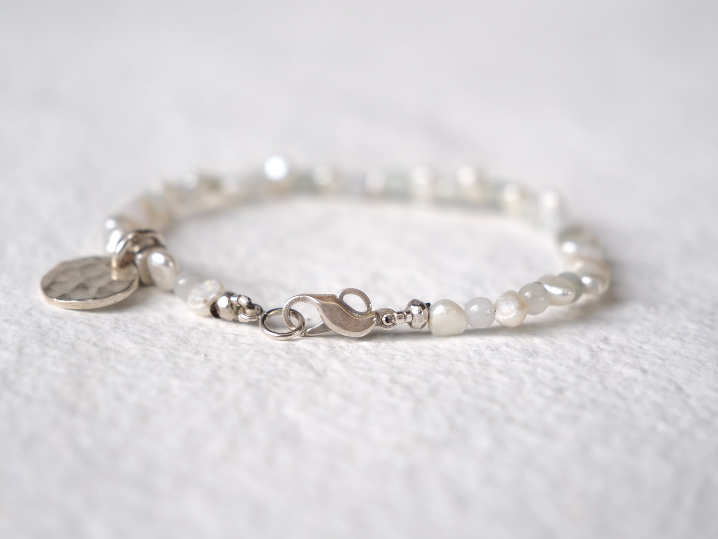 -Jade・Pearl- bracelet