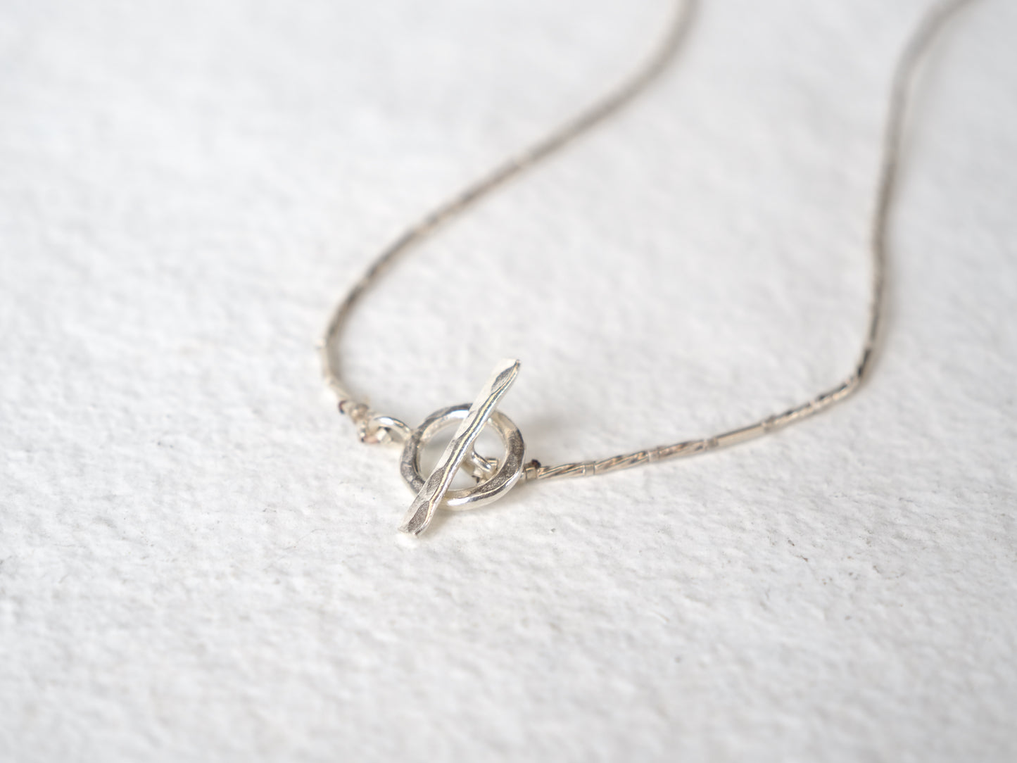 -Karensilver・Libyan grass- silver necklace