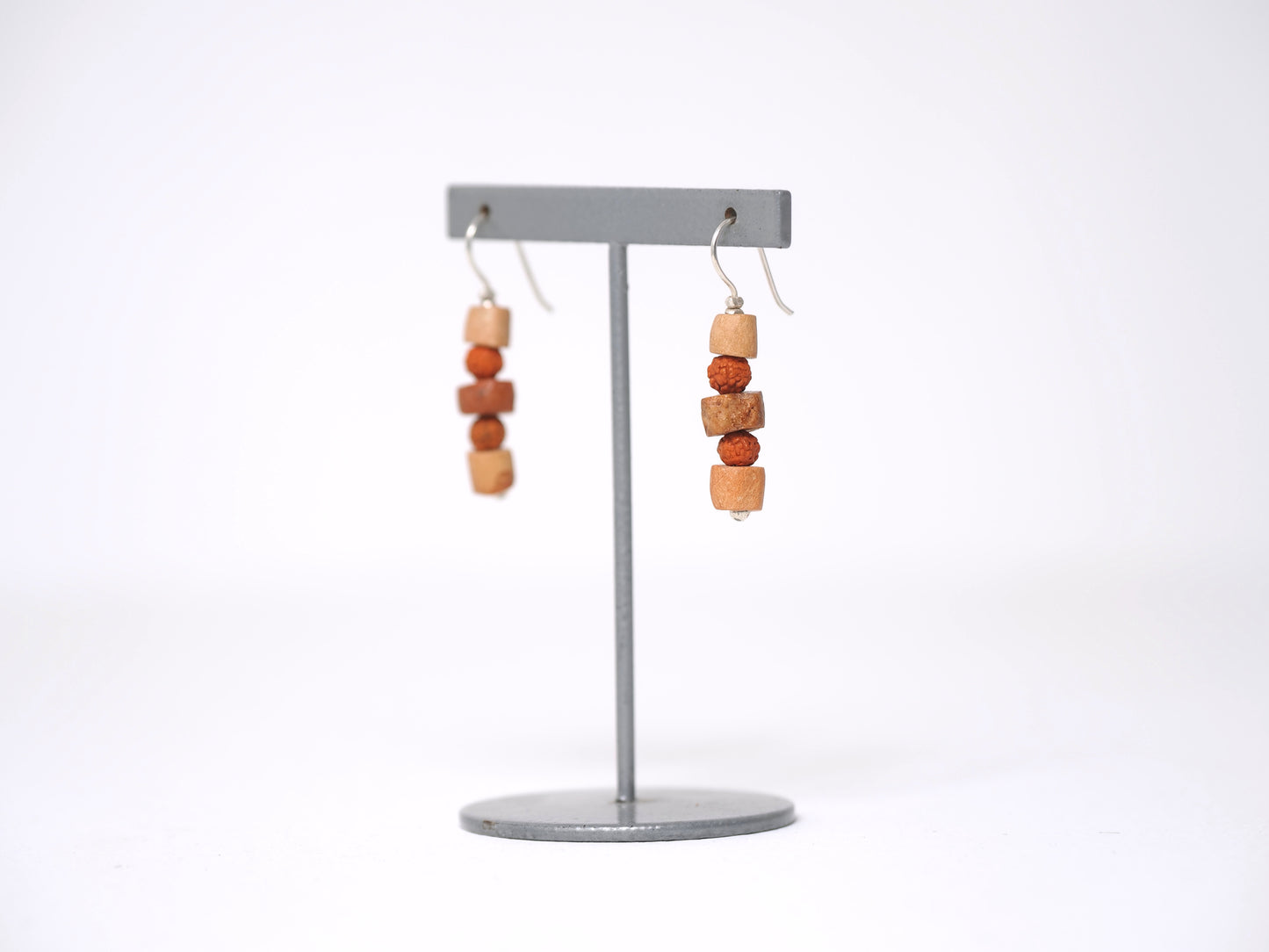 -Crey beads・Rudraksha-  hooks