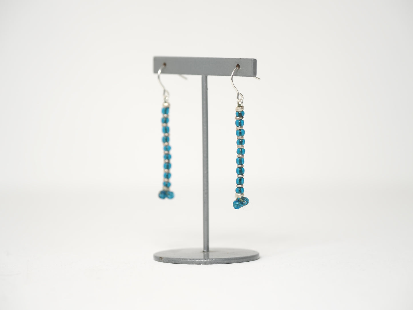 -Bonda beads'blue'- hooks