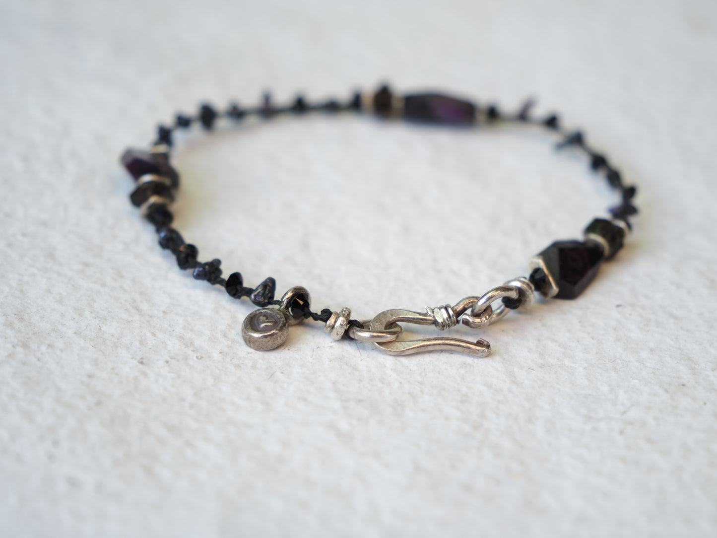 -Sugilite- braid bracelet