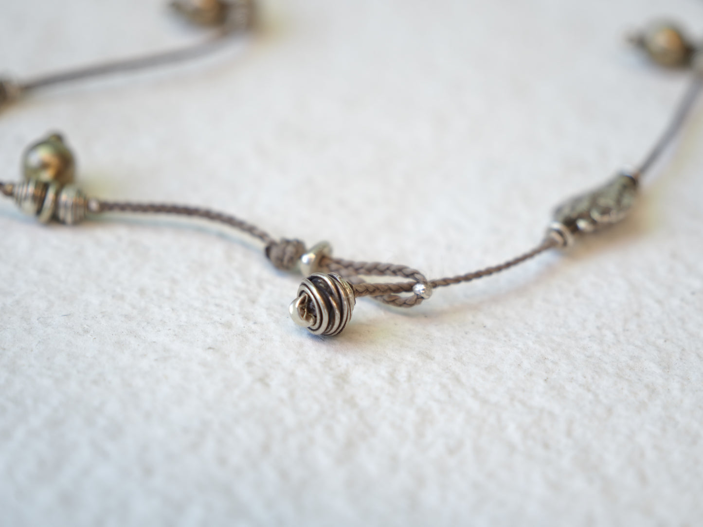 -old India silver- code choker
