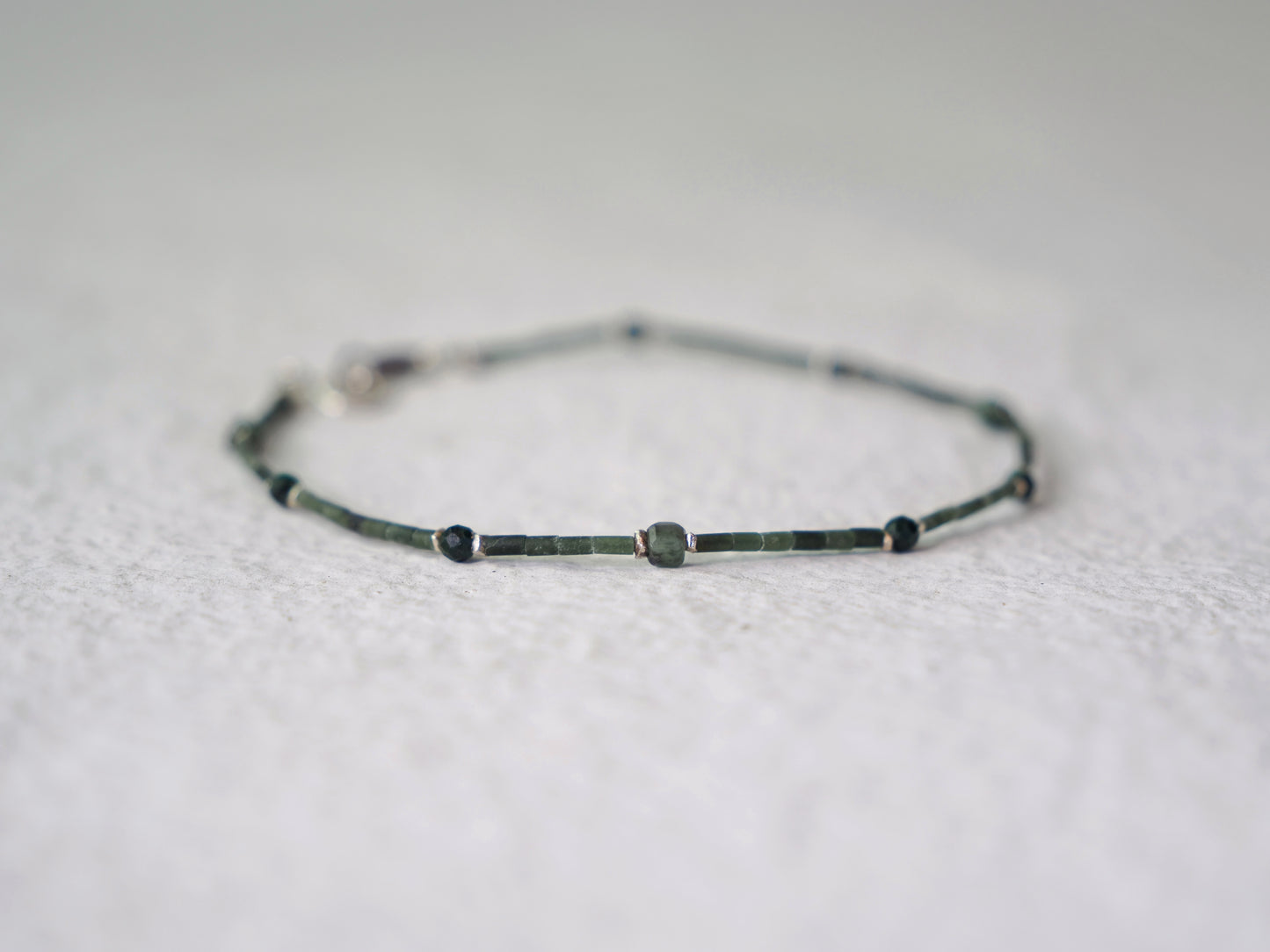 -emelard・malachite- jade bracelet