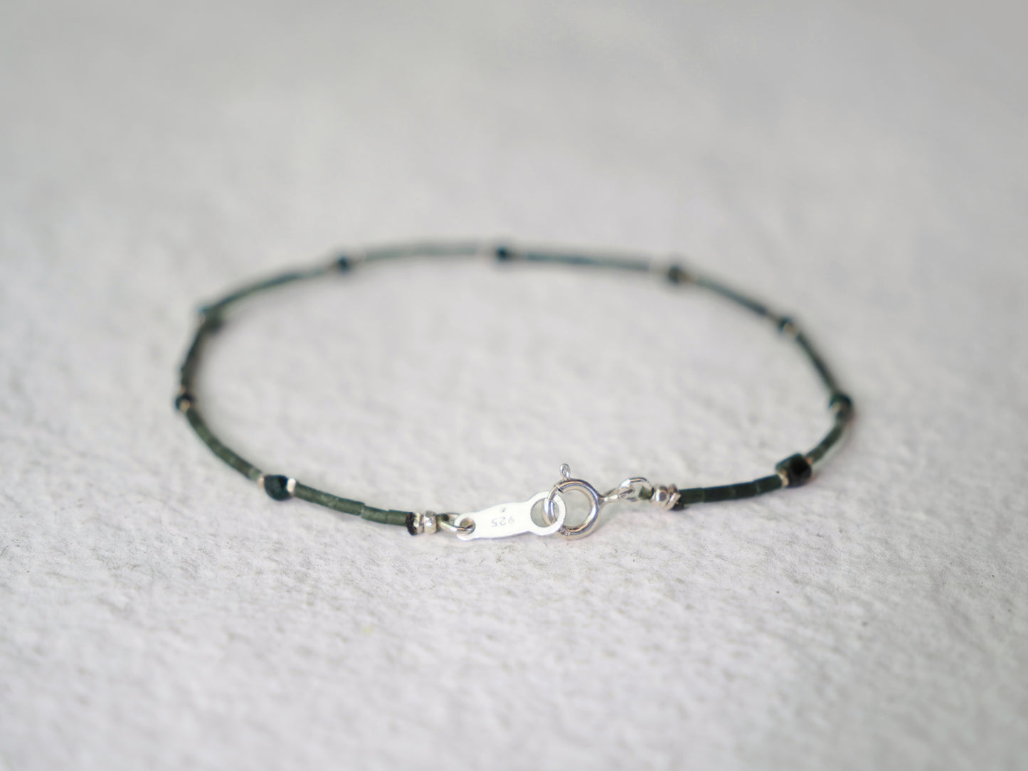 -emelard・malachite- jade bracelet