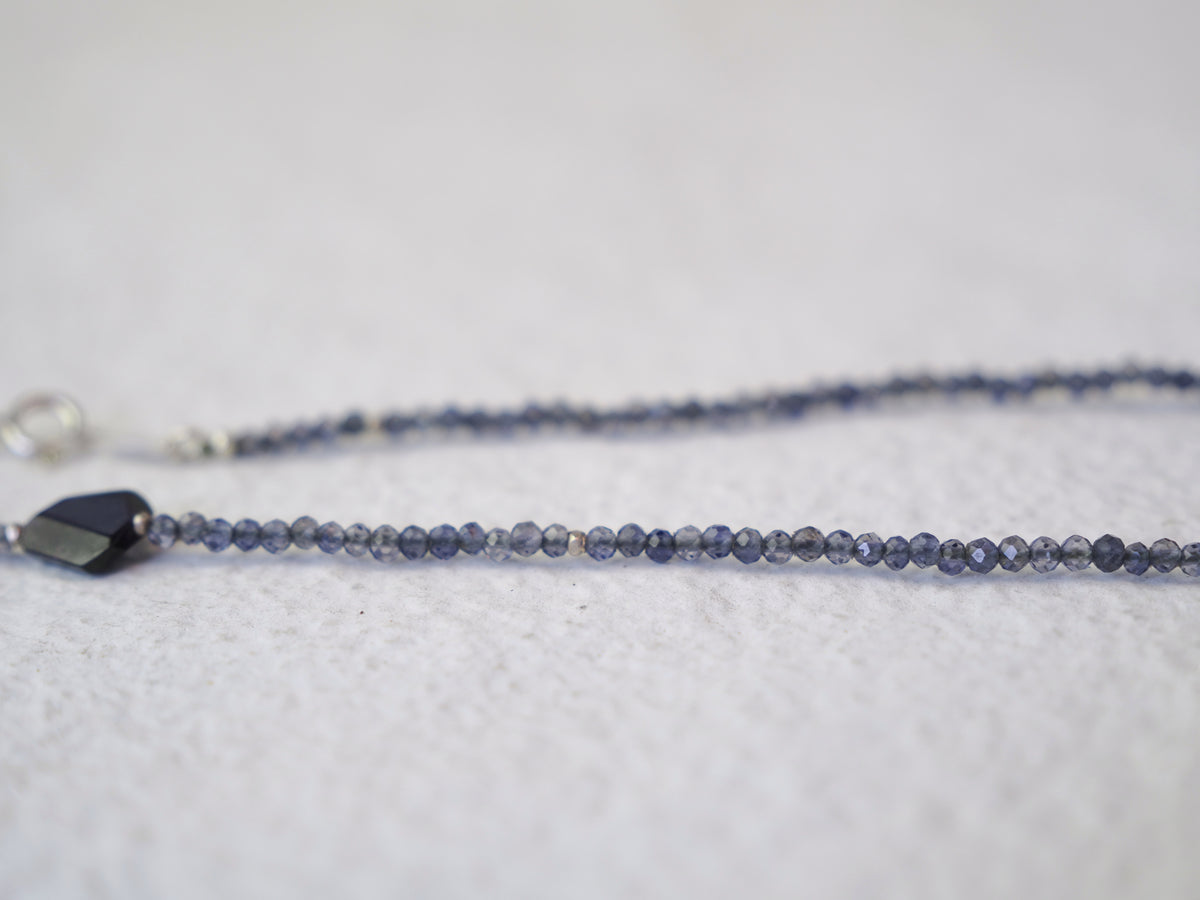 -Sugilite- iolite choker