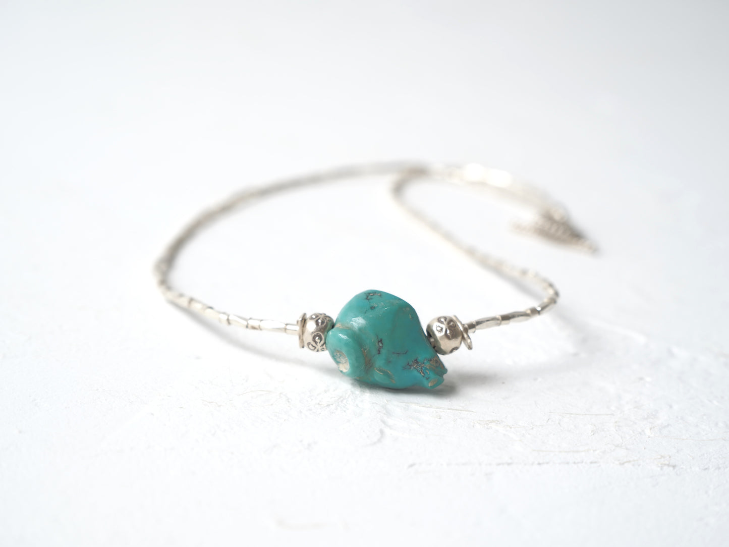 -'Goat' Turquoise- silver