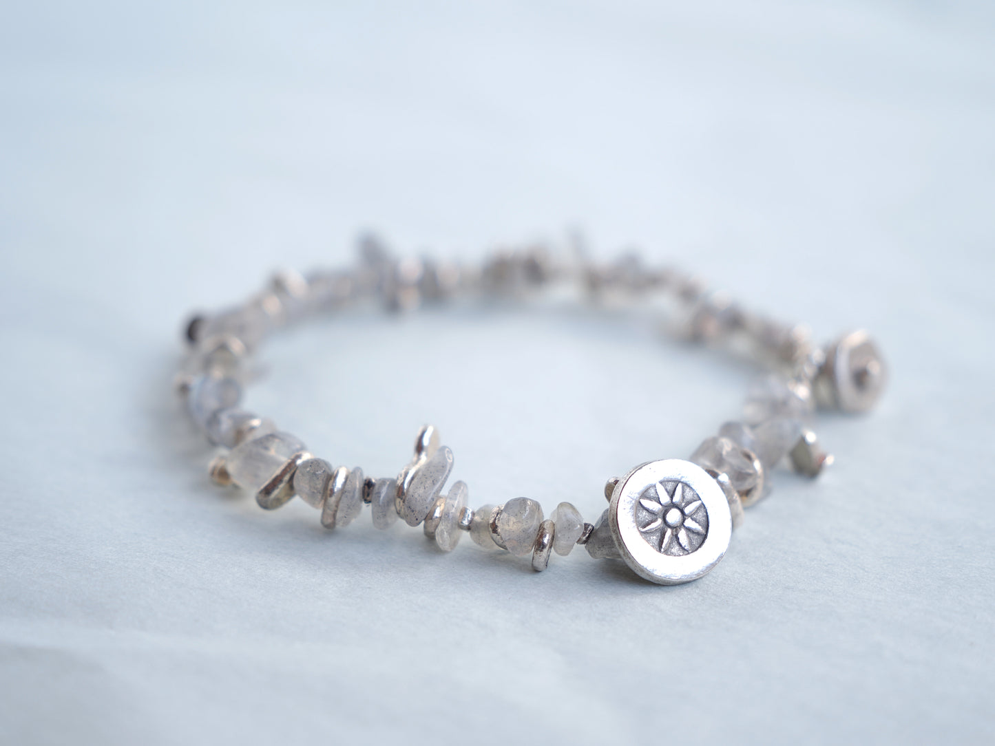 -Labradorite- fine stone bracelet