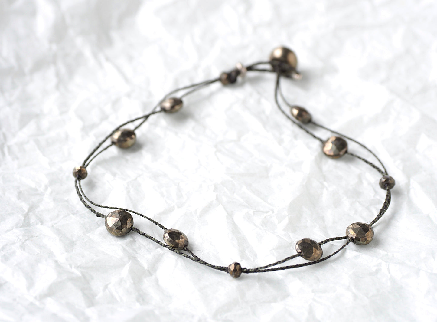 -Pylite- double Anklet