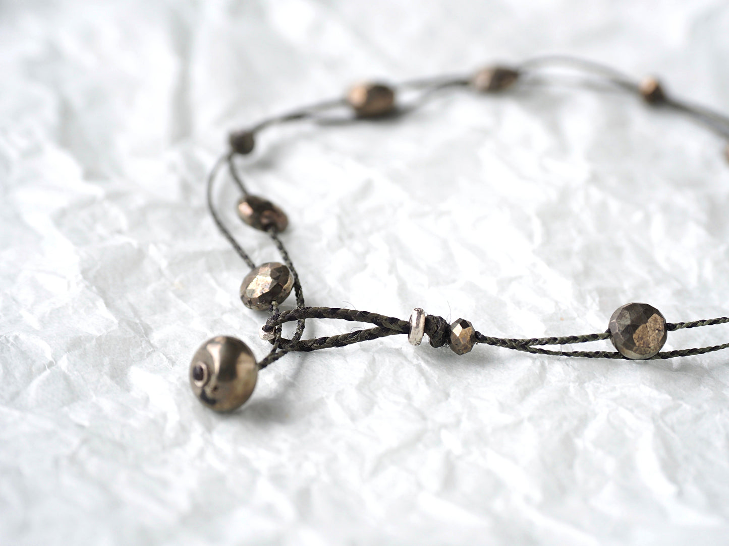 -Pylite- double Anklet