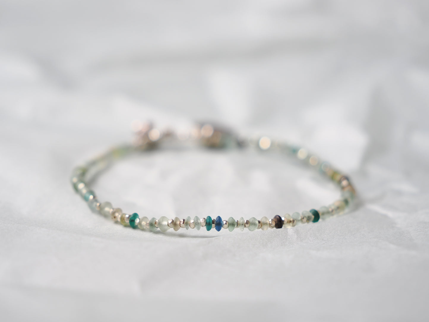 -Roman grass・Silver- bracelet