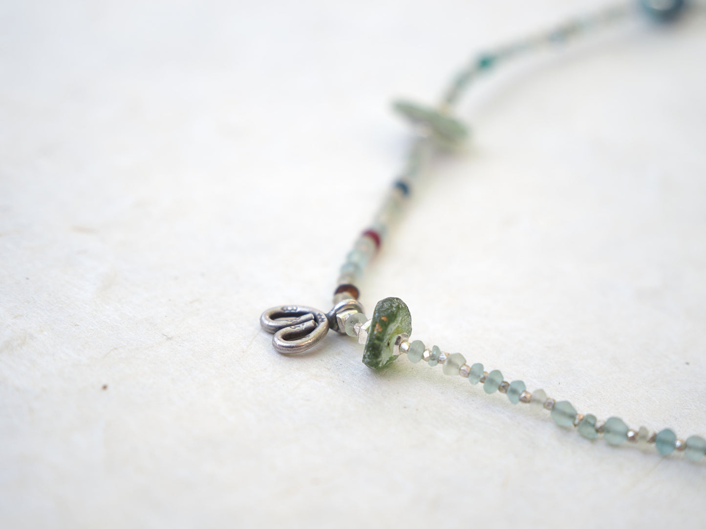 -Roman grass・Karensilver- necklace