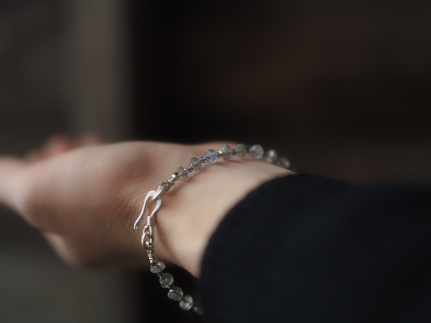 -India silver- "labradorite・iolite・silver"