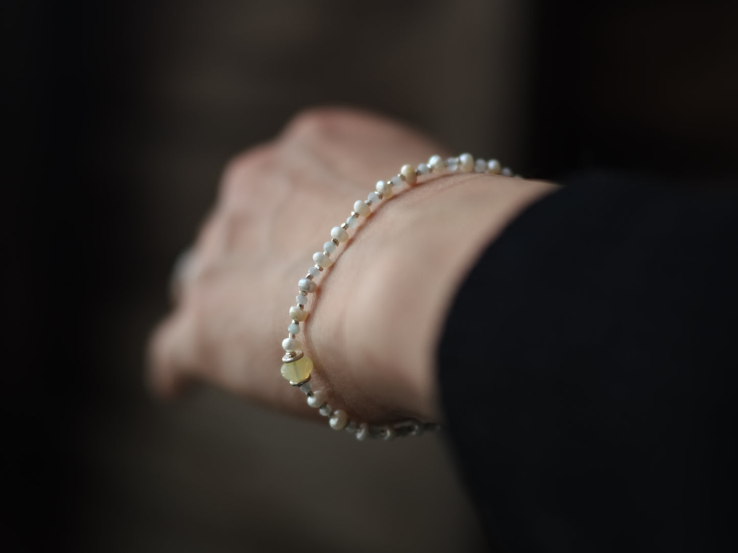 -Opal- 'pearl・Jade・silver'