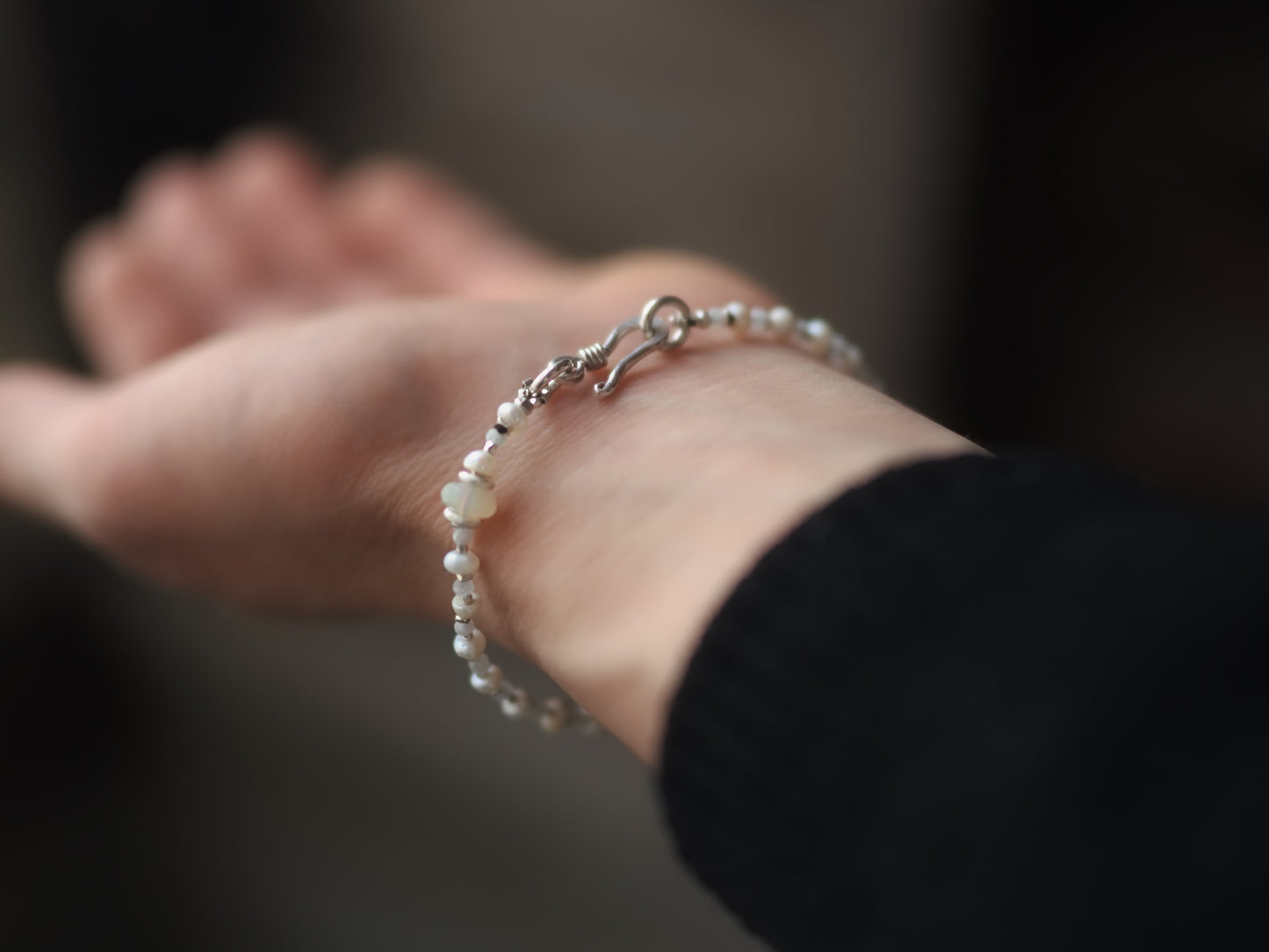 -Opal- 'pearl・Jade・silver'