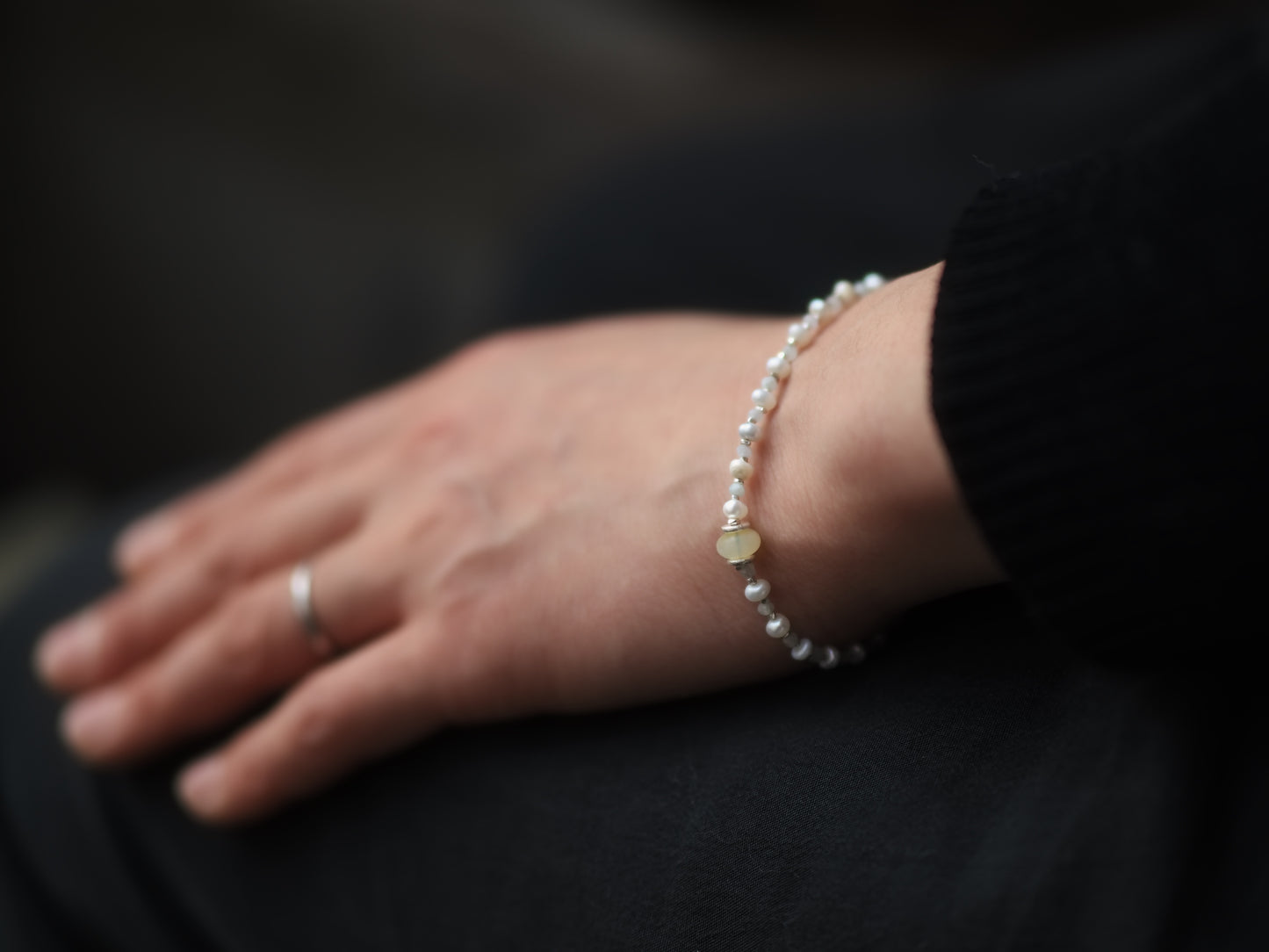 -Opal- 'pearl・Jade・silver'