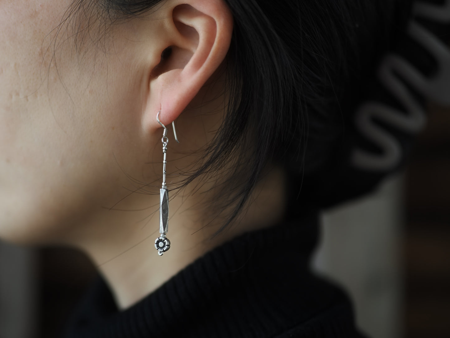 -Karen&India silver- hooks