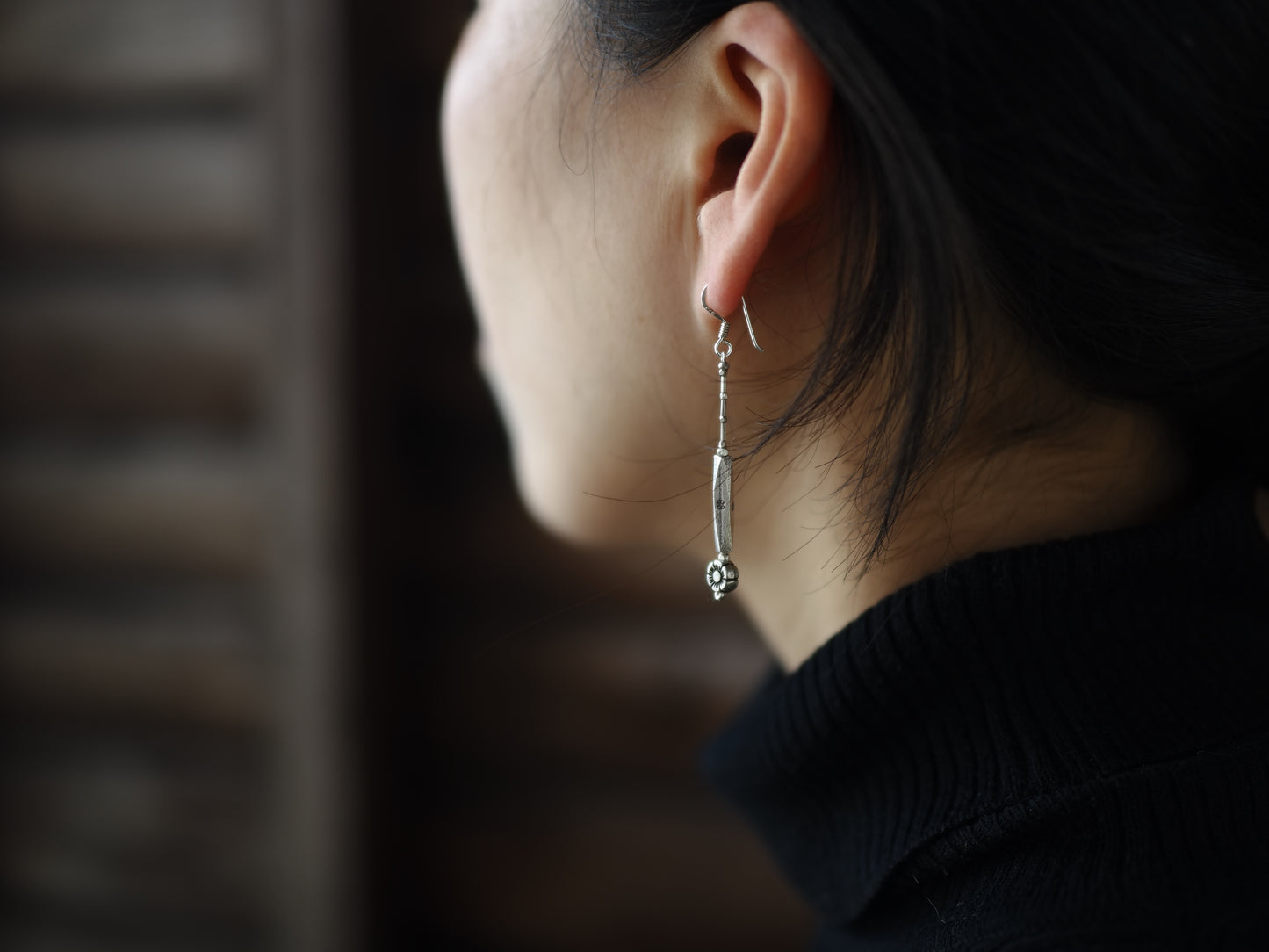 -Karen&India silver- hooks