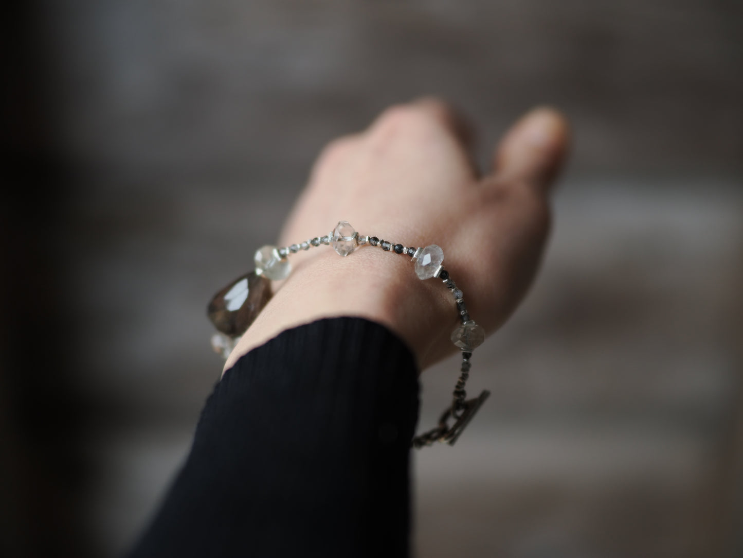 -Multi_color quartz- tourmaline quartz・silver
