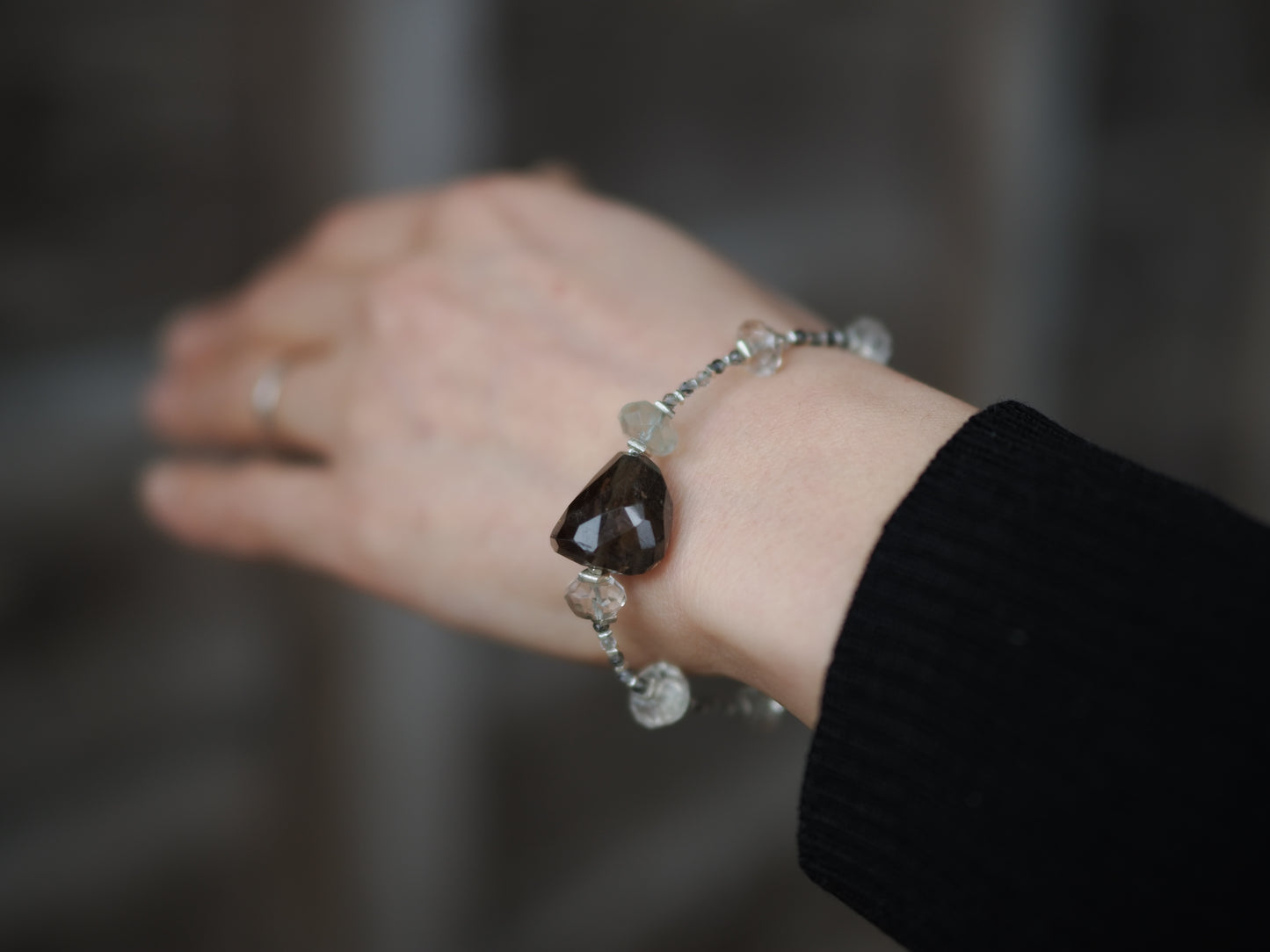 -Multi_color quartz- tourmaline quartz・silver