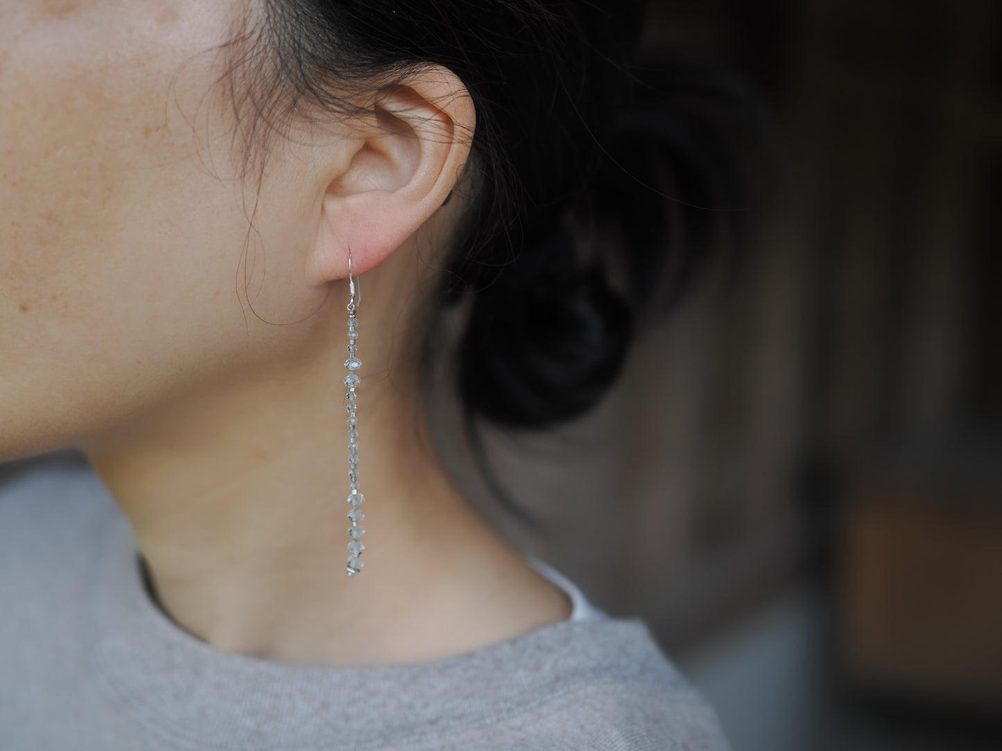 -Topaz・Silver- hooks