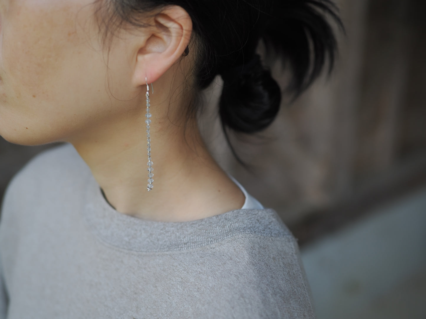 -Topaz・Silver- hooks
